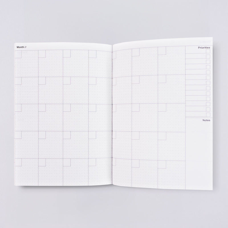 The Completist Osaka Undated Weekly Planner