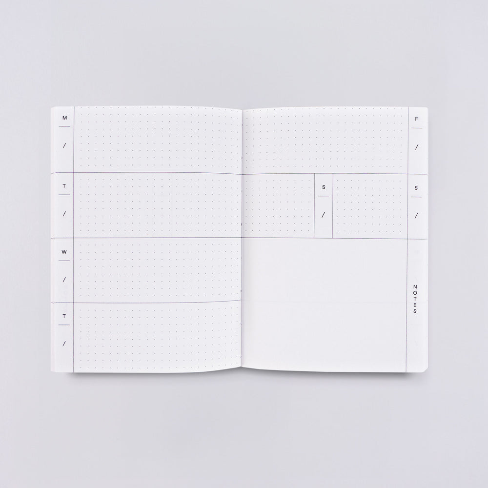 Seoul A6 Pocket Undated Weekly Planner