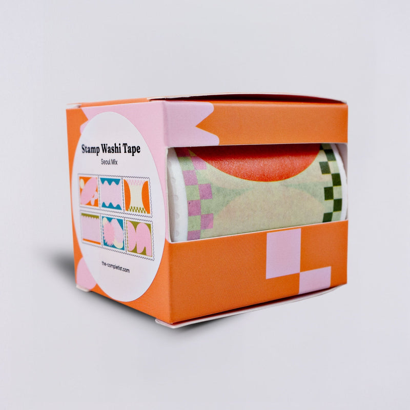 The Completist Seoul Mix Giant Stamp Washi Tape