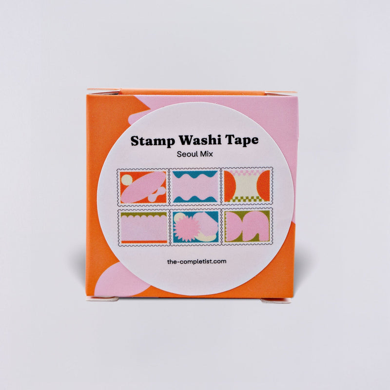 The Completist Seoul Mix Giant Stamp Washi Tape