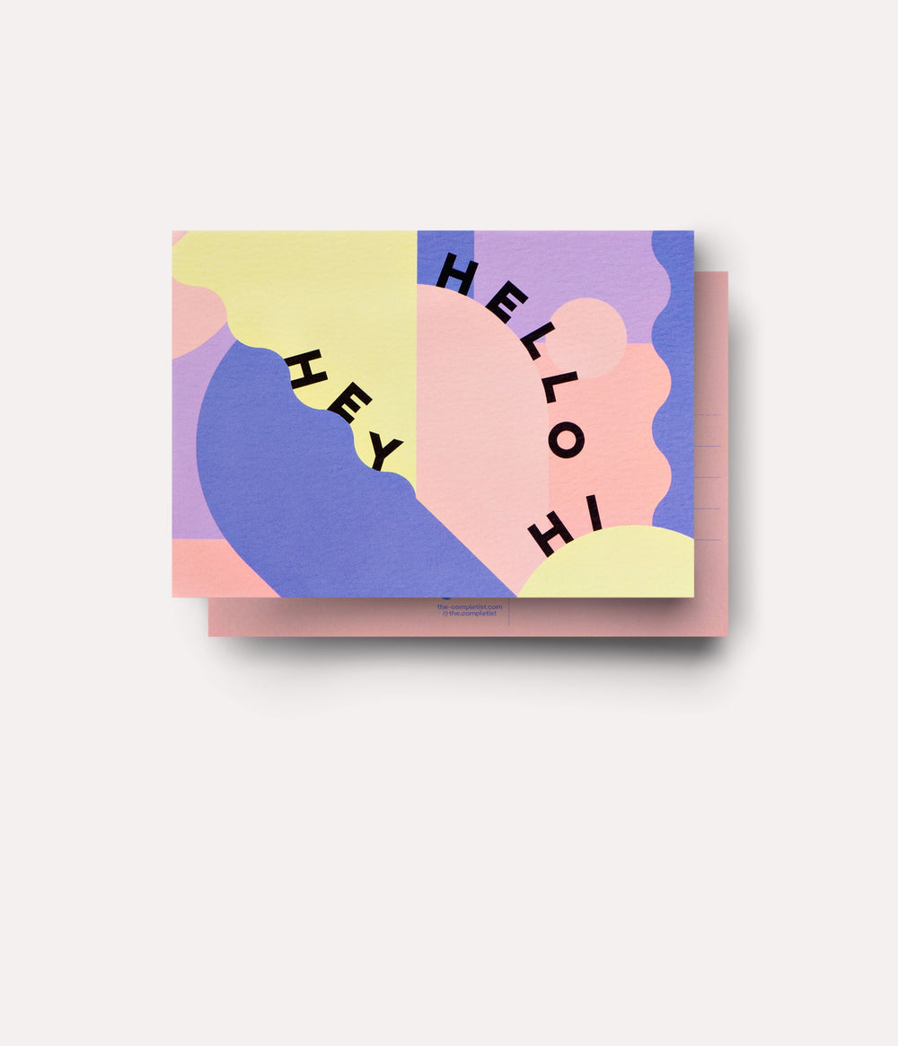 Pastel Miami Postcard