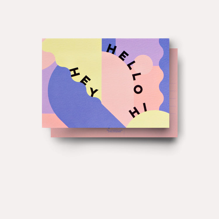 Pastel Miami Postcard