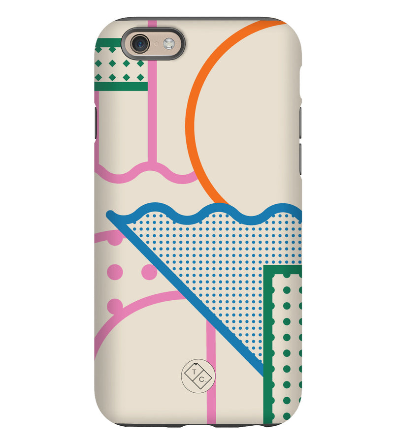 The Completist algebra phone case