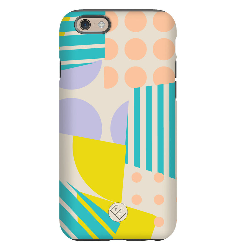 The Completist Spots + Stripes Phone Case