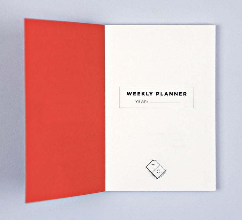 The Completist Overlay Shapes Undated Pocket Weekly Planner