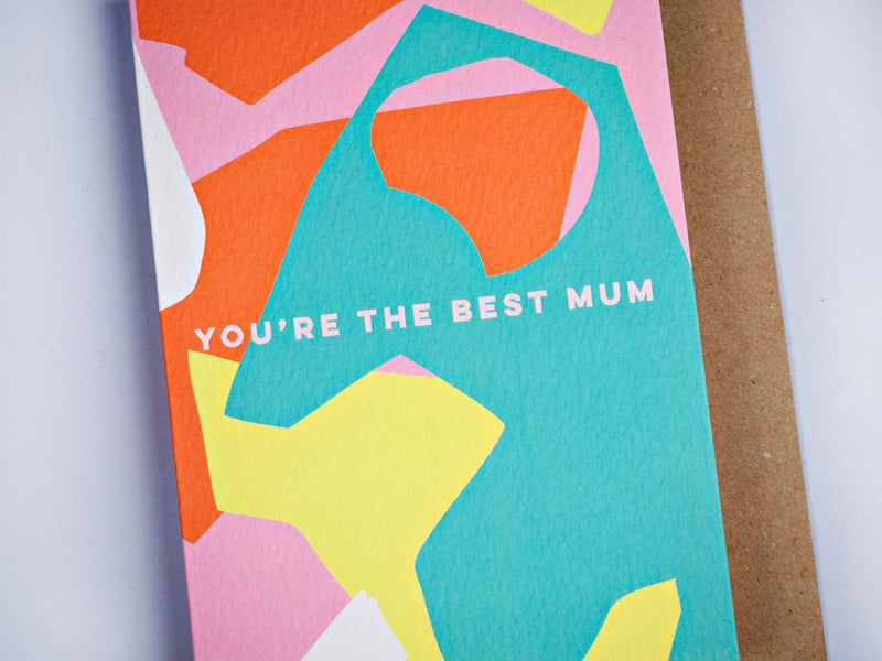 The Completist Best Mum Shapes Card