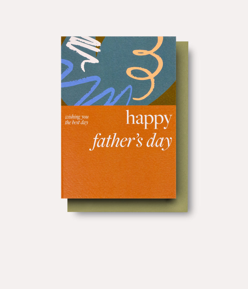 Contour Father's Day Card