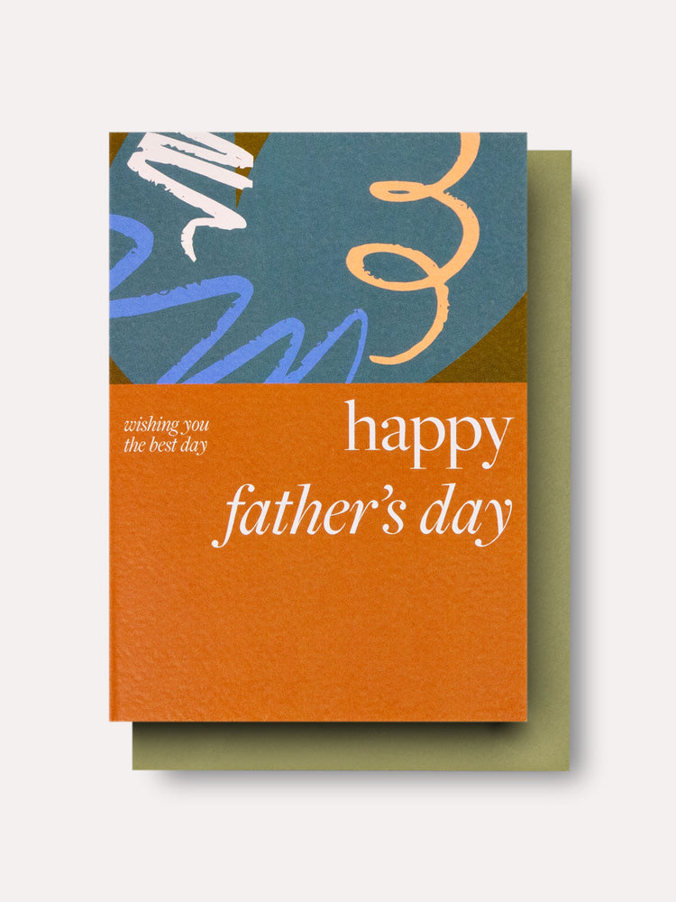 Contour Father's Day Card