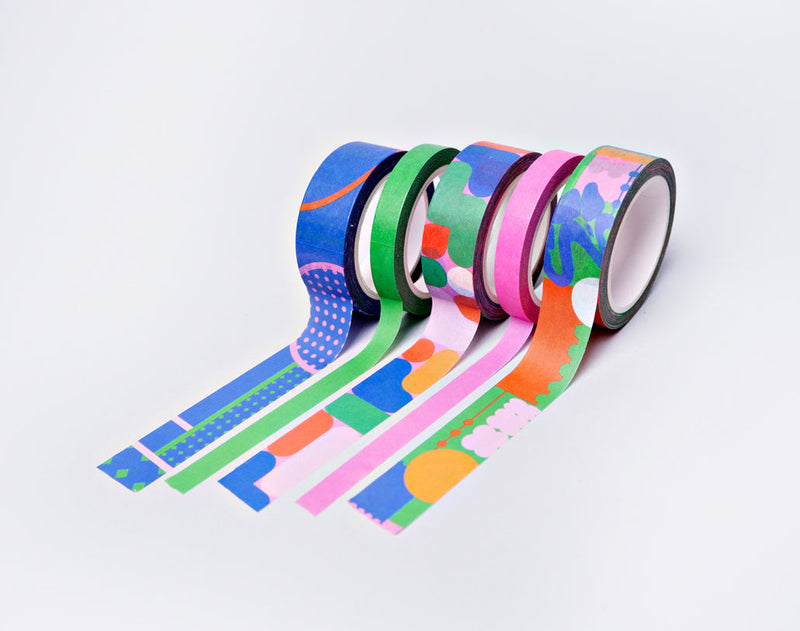 The Completist Algebra Mix Washi Tape Set