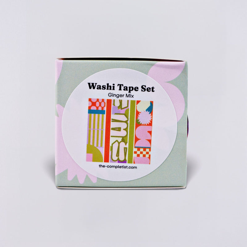 The Completist Ginger Mix Washi Tape Set