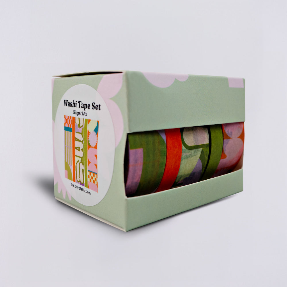 Ginger Mix Washi Tape Set