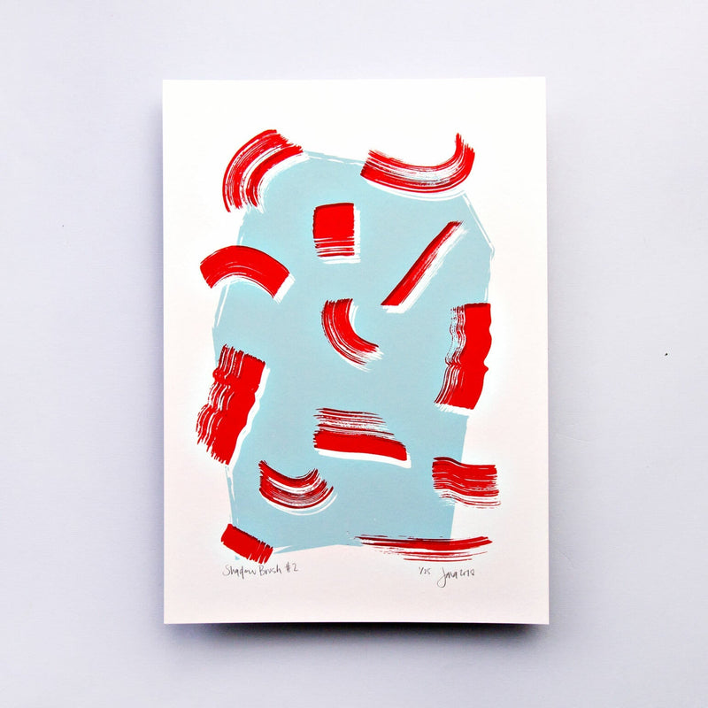 The Completist Shadow Brush #2 Limited Edition Screen Print