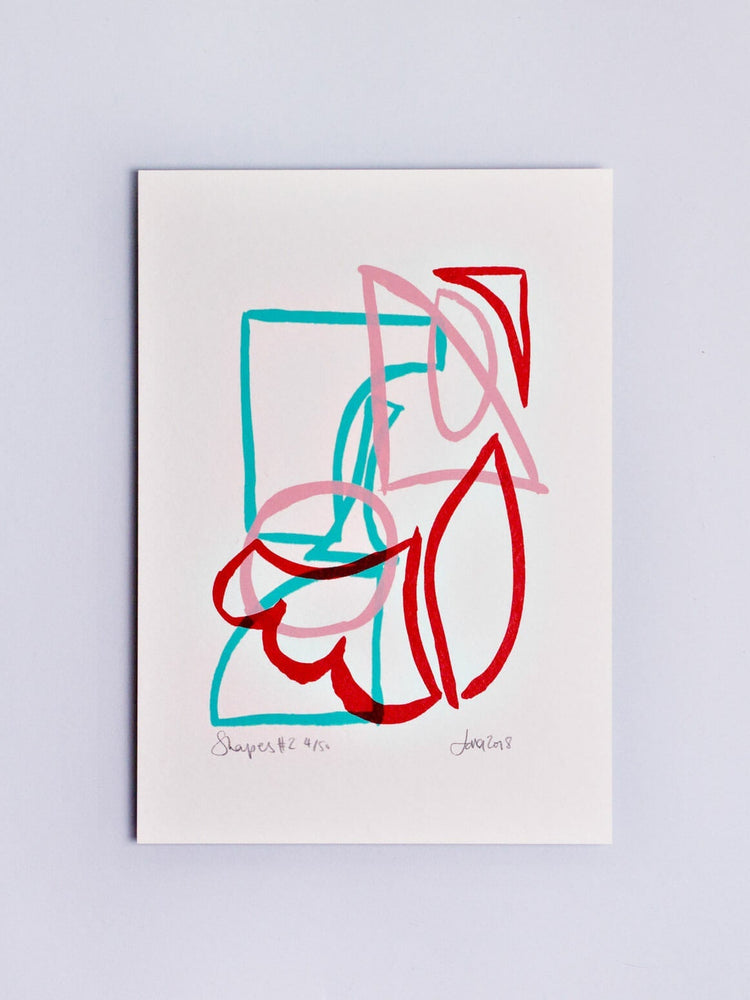 The Completist Shapes #2 Limited Edition Screen Print