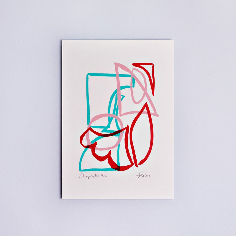 The Completist Shapes #2 Limited Edition Screen Print