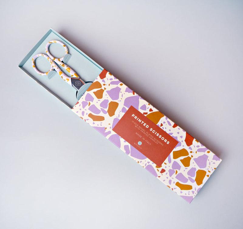 The Completist Terrazzo Small Scissors