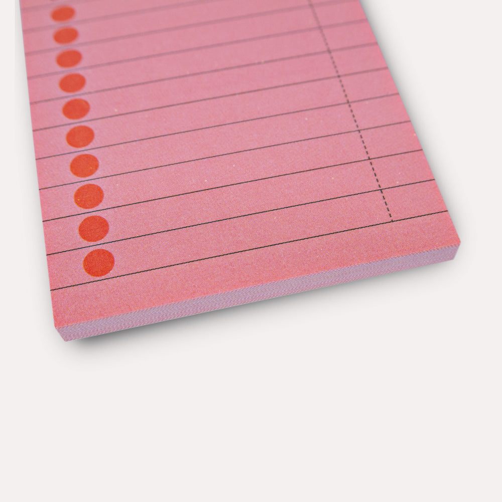 Hinoki Goal Checklist Sticky Notes