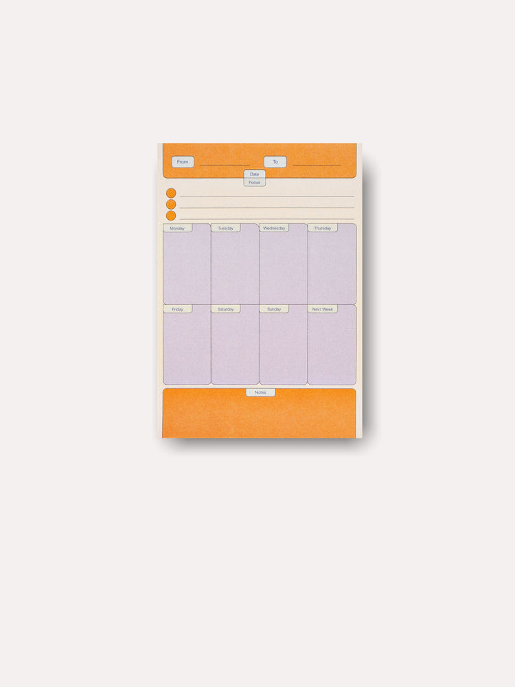 Beams Weekly Planner Sticky Notes