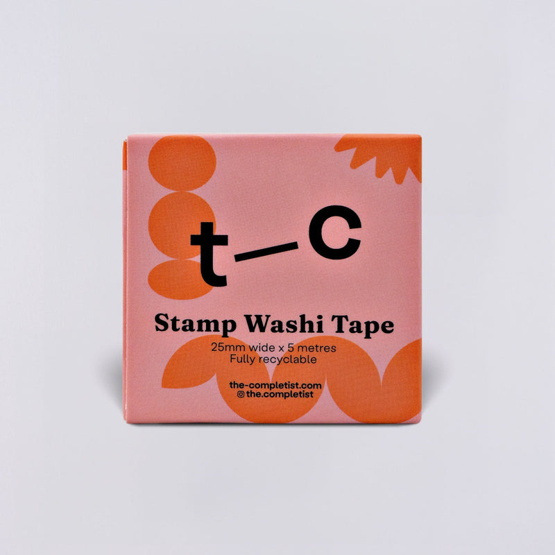 The Completist Habit Tracker Stamp Washi Tape