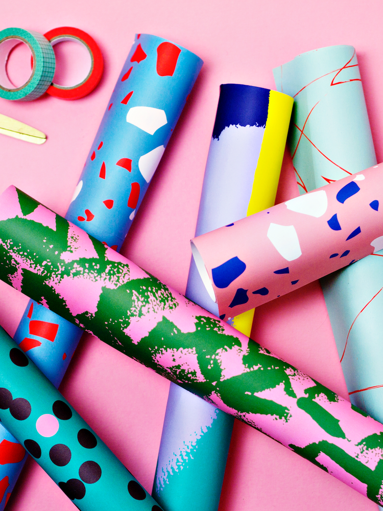 The Completist gift wrap lucky dip selection