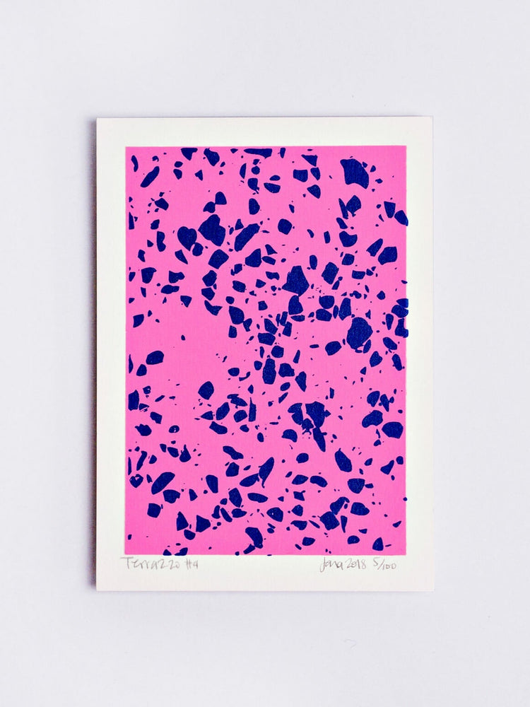 The Completist Terrazzo #4 Limited Edition Screen Print