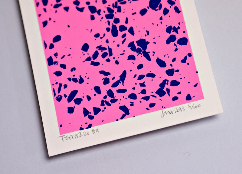 The Completist Terrazzo #4 Limited Edition Screen Print