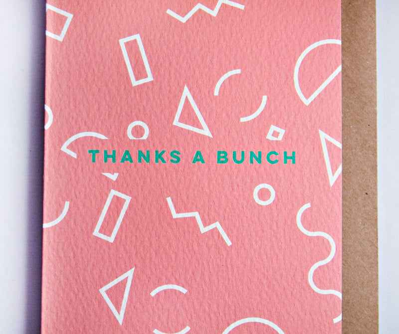 The Completist Thanks a Bunch Card