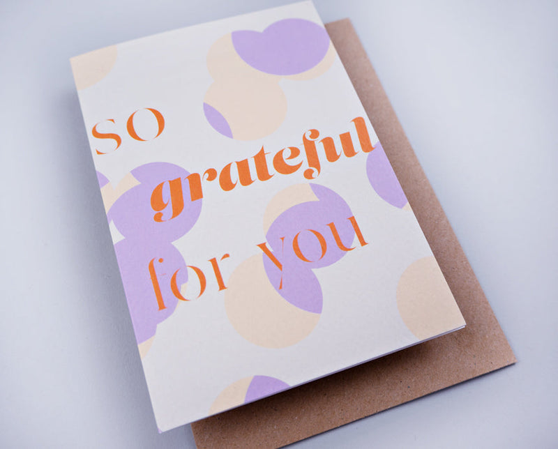 The Completist Grateful for You Card