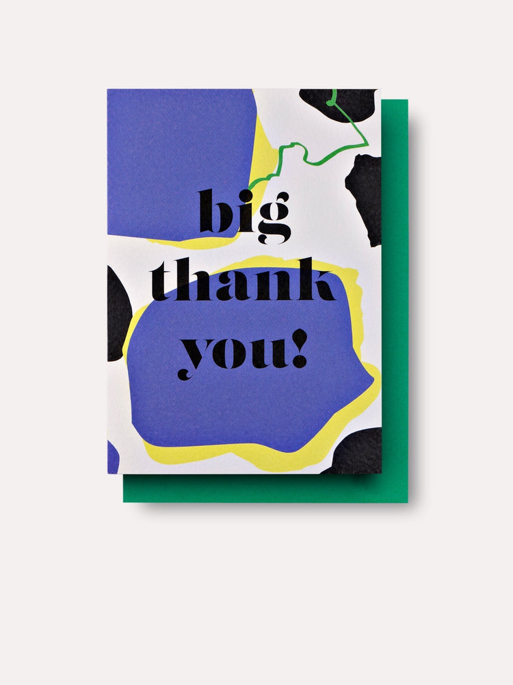 The Completist Mulberry Big Thank You Card