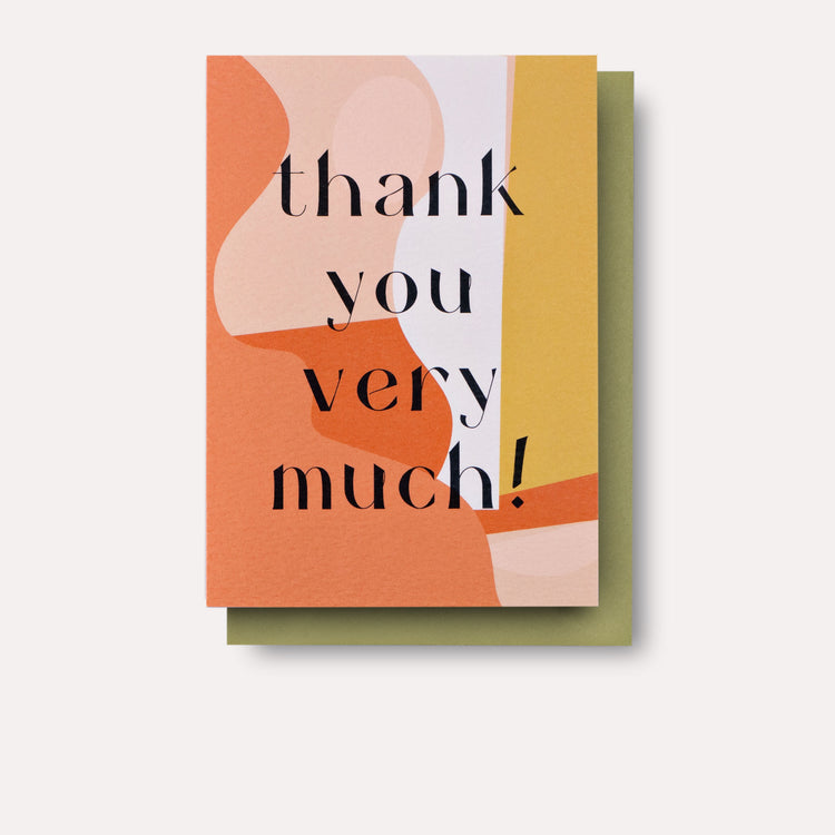 Barcelona Thank You Card