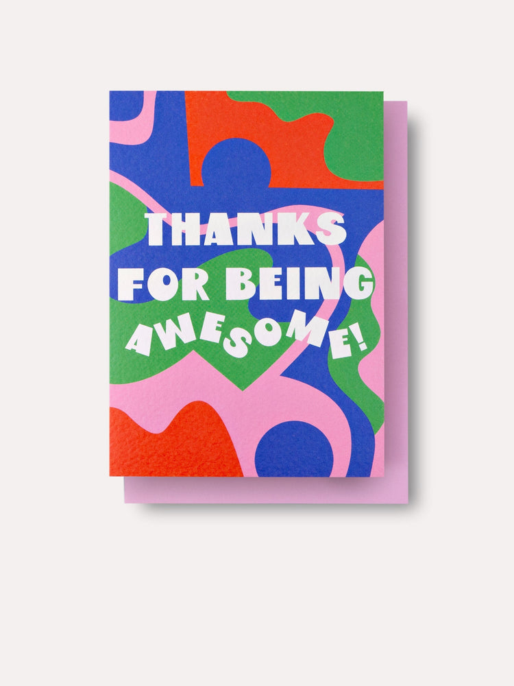 The Completist Thanks You Are Awesome Card