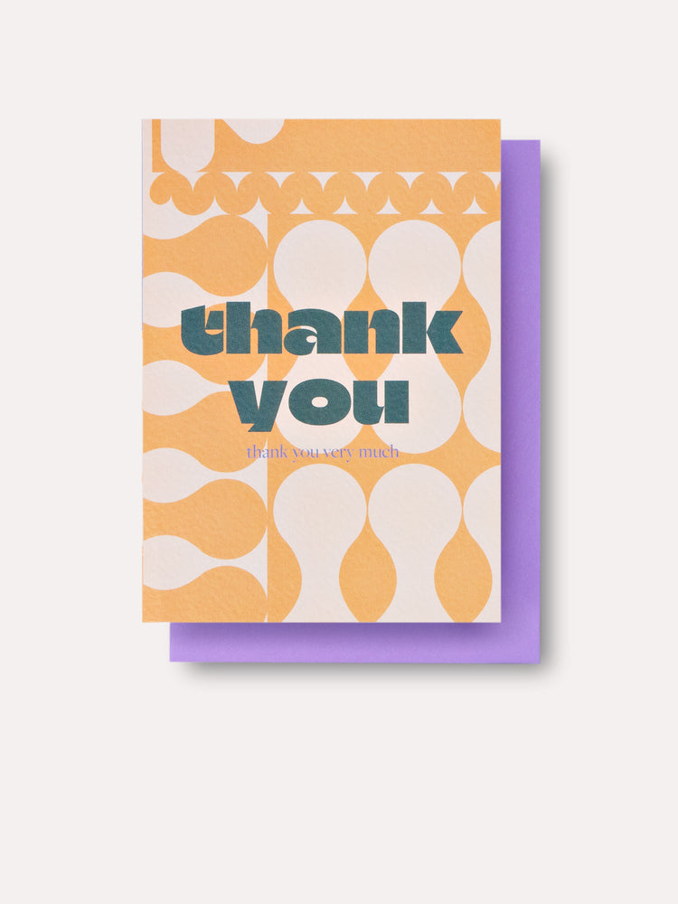 Fete Thank You Card