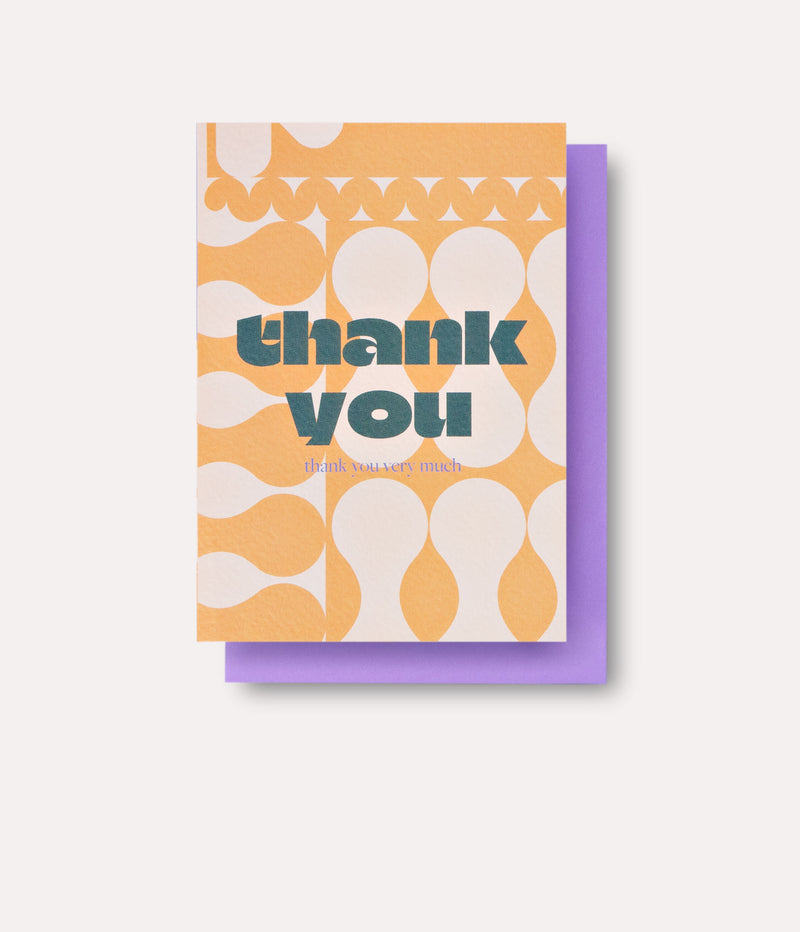 Fete Thank You Card