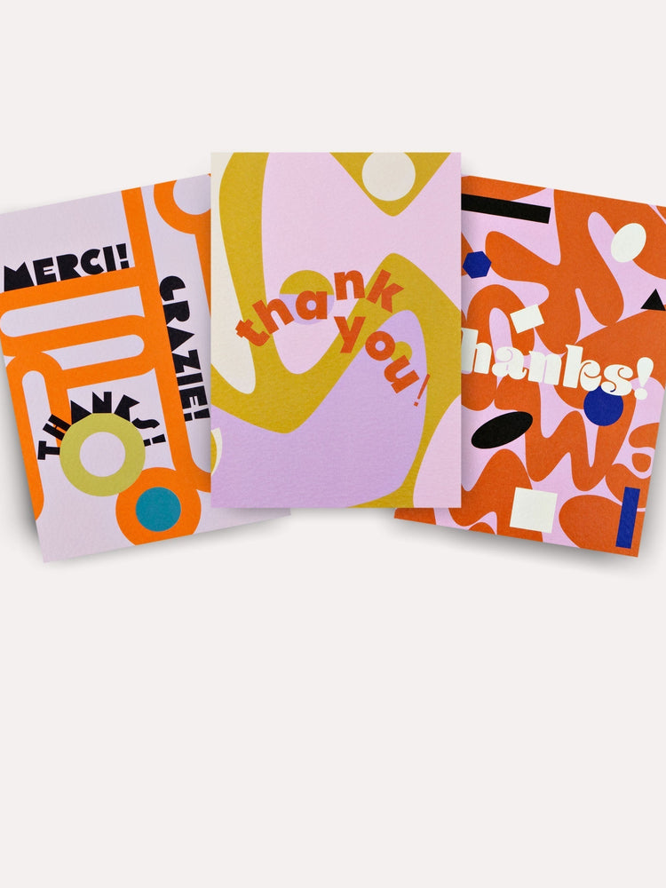 The Completist Lucia Thank You Card Set