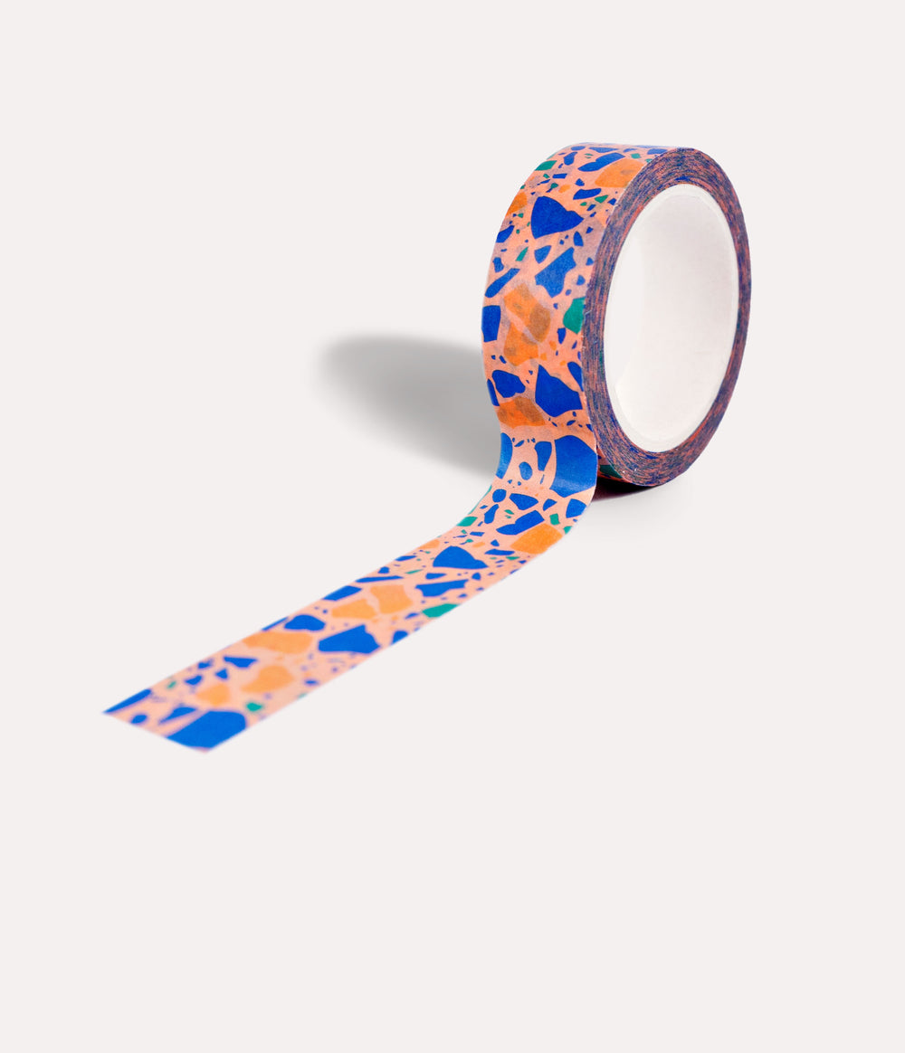 Peach Terrazzo Washi Tape