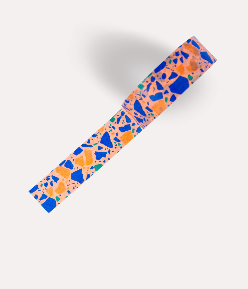 Peach Terrazzo Washi Tape