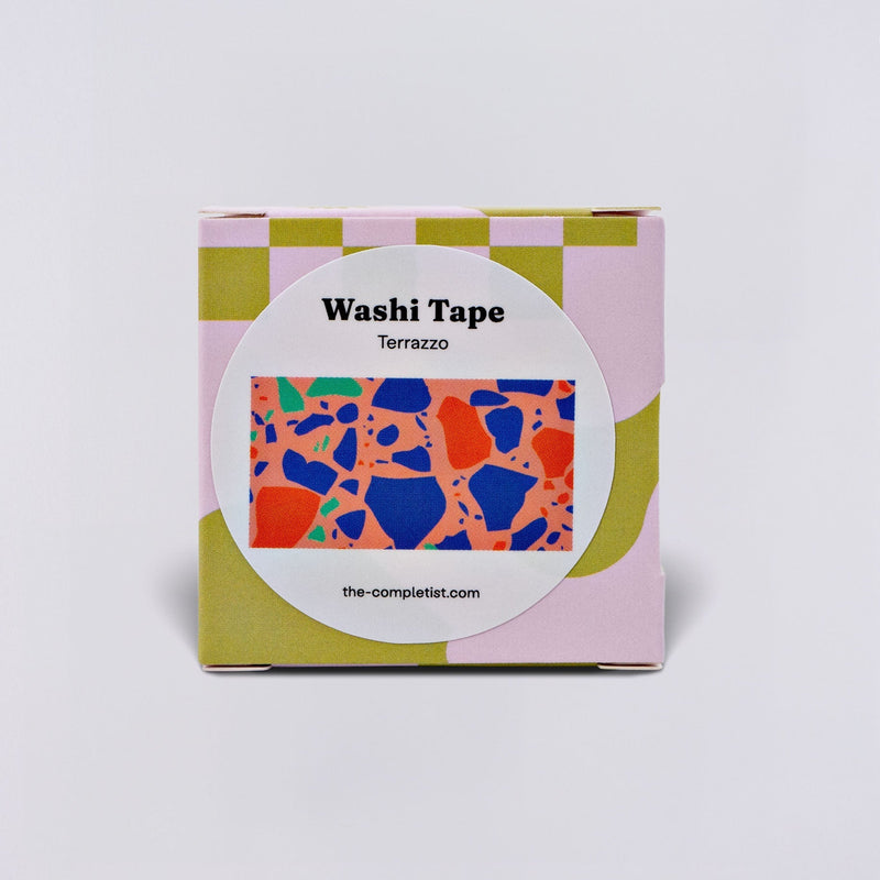 The Completist Peach Terrazzo Washi Tape