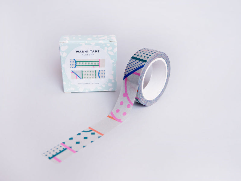 The Completist algebra washi tape