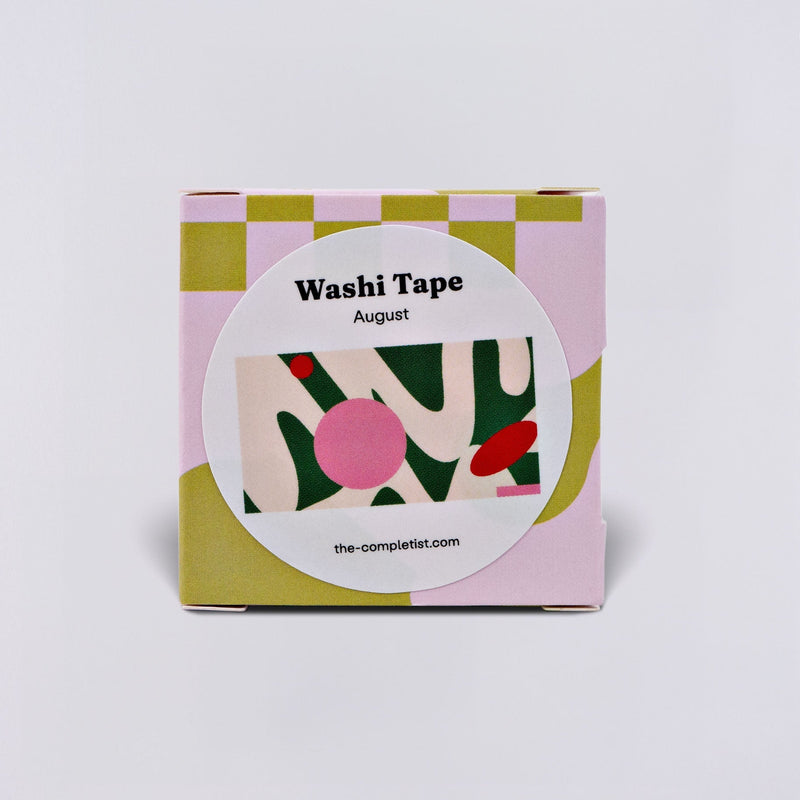 The Completist August Washi Tape