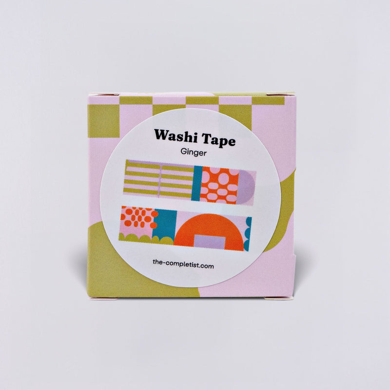 The Completist Ginger Washi Tape