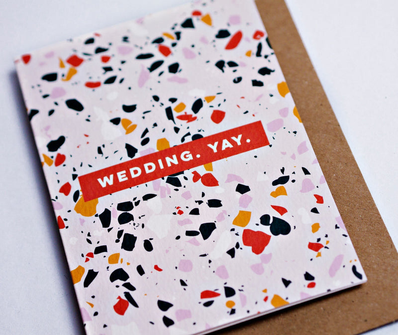 The Completist Wedding Yay Card