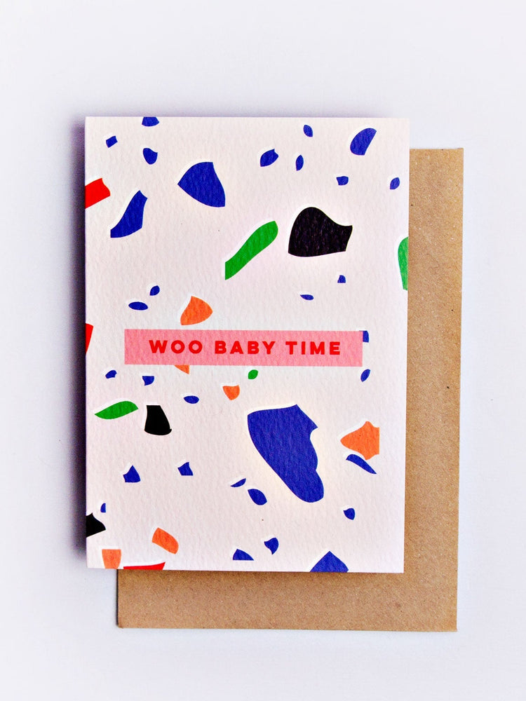 The Completist Woo Baby Card