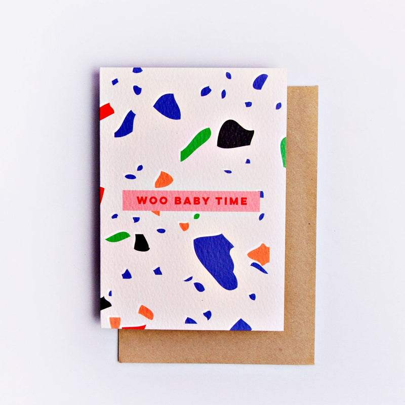 The Completist Woo Baby Card