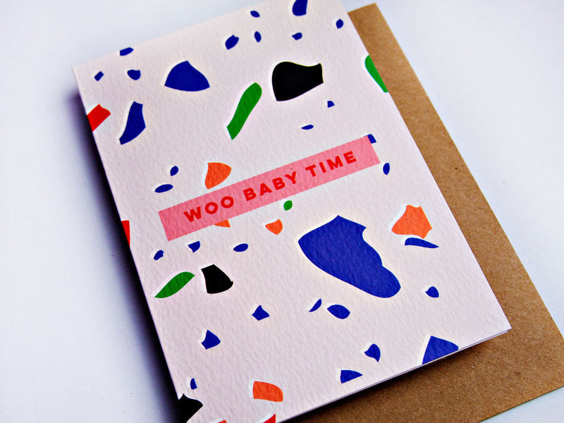 The Completist Woo Baby Card