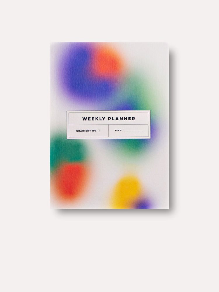 The Completist Gradient Undated Weekly Planner Book