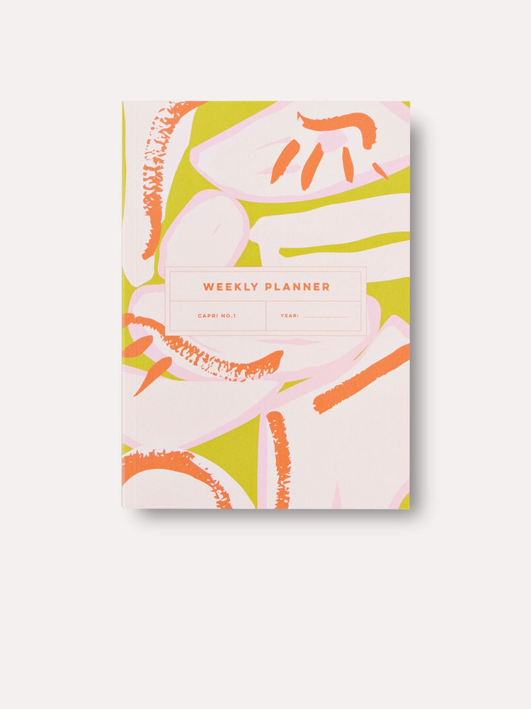 The Completist Capri Undated Weekly Planner