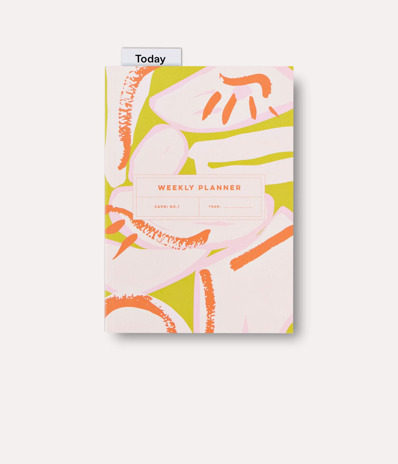 The Completist Capri Undated Weekly Planner