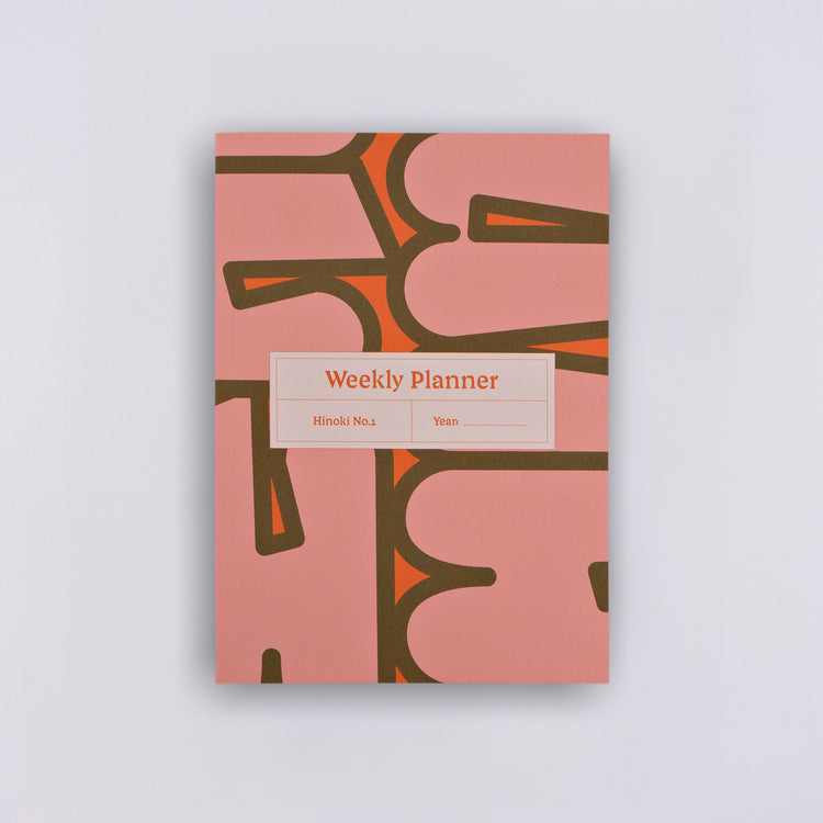 Hinoki Undated Weekly Planner Book