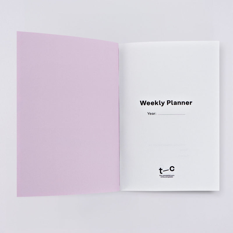 The Completist Osaka Undated Weekly Planner