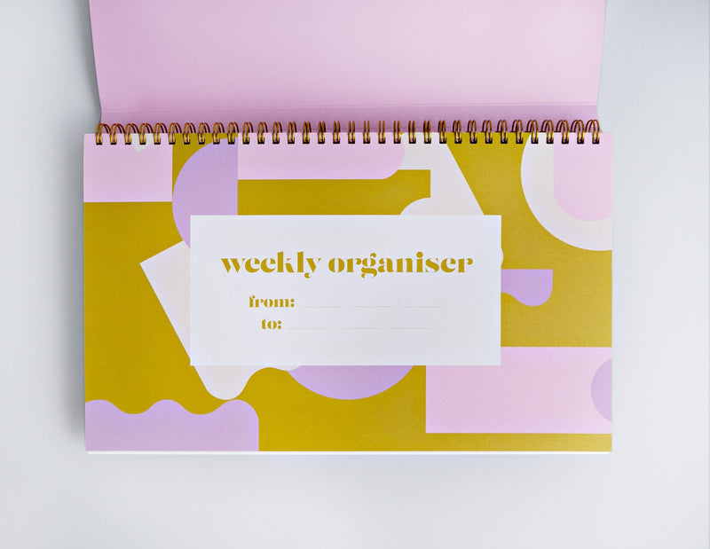 The Completist Flora Weekly Organiser Book