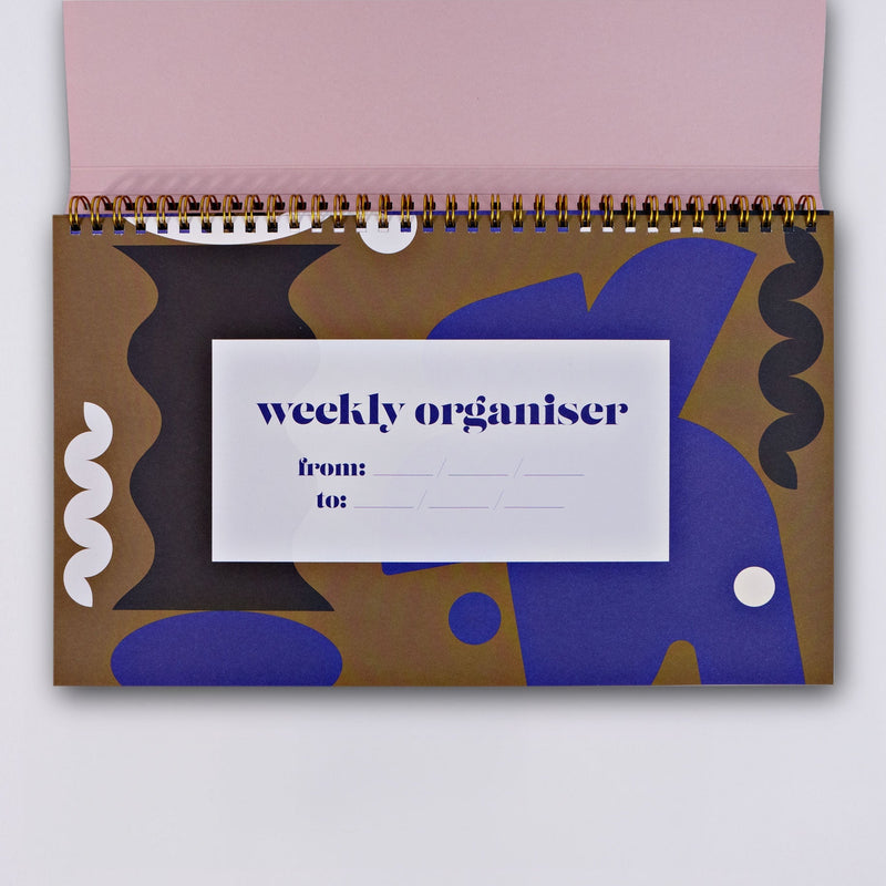 The Completist Deco Weekly Organiser Book